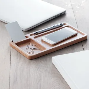CLEANDESK Sustainable Bamboo Holder Desktop & Drawer Organizer - Product Image 2