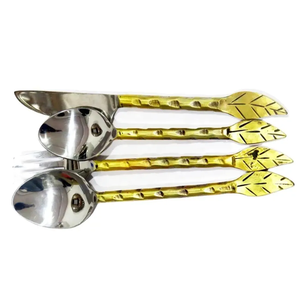 Couverts de luxe en acier inoxydable couverts cuillère en acier miroir couteau à dîner fourchette cuillère cadeau prix raisonnable - Product Image 3