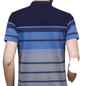 Men's Short Sleeve Knitted for <b>Shirt</b> Front logo Custom <b>Patchwork</b> Breathable Overalls Personalized Work <b>Shirt</b> Durable Uniform - Product Image 2