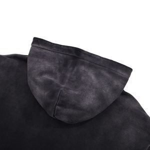 2025 dernière arrivée à l'acide lavé 100% sweats à capuche en coton pour hommes lourd GSM tissu respirant OEM personnalisé fabricant sweats à capuche pour hommes - Product Image 6