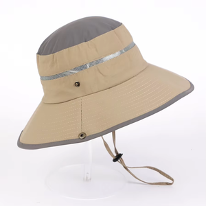 Chapeau de pêcheur unisexe en denim HG Wholesale, à séchage rapide, imperméable, anti-ultraviolet, pour le sport, le golf, la pêche - Product Image 5