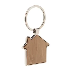 Portachiavi Promozionale Ecologico in Bambù - Horby - Product Image 1