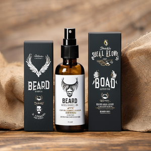 Aceite para Barba Natural para Hombre, Promueve el Crecimiento de la Barba, Ingredientes 100% Puros y Orgánicos, Hidratante, Refrescante, Excepcional - Product Image 3