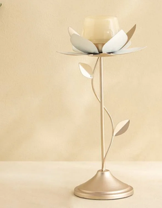 Soporte de luz en T de metal más vendido, diseño Vintage para decoración del hogar y de Navidad a precio mayorista, soporte de luz de té de metal hecho a mano - Product Image 1