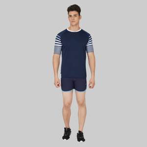 Camiseta ecológica de secado rápido para hombre, camiseta de gimnasio de calle, ropa deportiva de punto de la mejor calidad, superventas, pantalla de seda directa de fábrica - Product Image 1