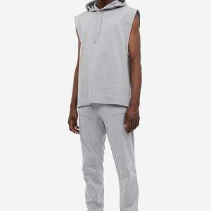 Vente en gros de sweats à capuche pour hommes 100% coton de qualité supérieure nouveau style avec broderie teinte unie pour l'hiver bas quantité minimale de commande - Product Image 4