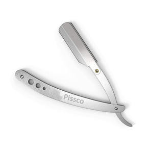 Navaja de Afeitar Plegable de Seguridad para Barbería, Soporte para Navaja de Afeitar Recta, Herramienta de Barbería para Salón, Fabricada por Pissco Pakistán - Product Image 6