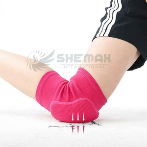 Genouillères ergonomiques élégantes pour poteau avec sangles sécurisées et rembourrage profilé pour protéger les genoux pendant le travail au sol et l'entraînement - Product Image 5