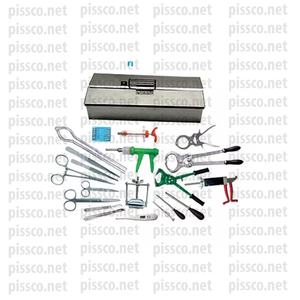 Meilleure société pisco pour Kit de Spay Instruments chirurgicaux vétérinaires Kit de chirurgie Canine Spay acier inoxydable allemand - Product Image 4