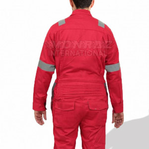 Overol de Trabajo de Alta Visibilidad, Diseño Moderno, Talla Grande, Transpirable, Impermeable, de Secado Rápido, Mangas Largas, Hecho en Pakistán, Venta al Por Mayor - Product Image 5