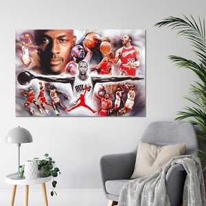 Póster de Lona de Estilo Moderno de Michael Jordan para Decoración de Pared - Product Image 3
