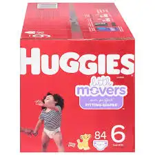 Venta al por mayor de pañales para bebés Huggies 140-Pack en venta - Product Image 2