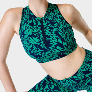 Sujetador Deportivo de Alta Sujeción, Transpirable y de Secado Rápido para Mujer, Cuello Redondo, Push-Up, para Gimnasio y Running, Material Poliéster/Algodón, Venta al Por Mayor - Product Image 2