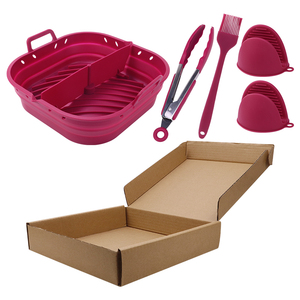 Stampo <span class=keywords><strong>in</strong></span> <span class=keywords><strong>Silicone</strong></span> Riutilizzabile e Resistente al Calore <span class=keywords><strong>per</strong></span> <span class=keywords><strong>Friggitrice</strong></span> <span class=keywords><strong>ad</strong></span> <span class=keywords><strong>Aria</strong></span>, Personalizzabile OEM/ODM, Rivestimenti Pieghevoli <span class=keywords><strong>in</strong></span> <span class=keywords><strong>Silicone</strong></span> <span class=keywords><strong>per</strong></span> <span class=keywords><strong>Friggitrice</strong></span> <span class=keywords><strong>ad</strong></span> <span class=keywords><strong>Aria</strong></span> - Product Image 1