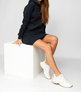 ODM/OEM venta al por mayor otoño Puls tamaño longitud Regular manga larga de gran tamaño 100% algodón pulóver con capucha impreso sudaderas con capucha para mujer - Product Image 5