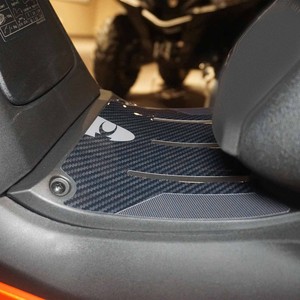 Adesivi Protettivi 3D per Poggiapiedi Scooter per Kymco DTX 360 125 300 350 - Product Image 1