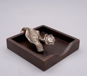 Gingko, soporte para pañuelos de alta calidad, caja decorativa para servilletas, dispensador de pañuelos de mesa moderno, logotipo personalizado duradero para el hogar y la Oficina - Product Image 2