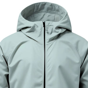 Waterproof Plus Size Full Zip up Hooded Outdoor <b>Jacket</b> For <b>Men</b> Plain Contrasting Color Windbreaker <b>Jacket</b> custom logo print - Product Image 4