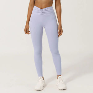 กางเกงเลกกิ้งออกกำลังกายเอวสูงหลายสีสำหรับผู้หญิงกางเกงออกกำลังกายแห้งเร็วระบายอากาศดีสำหรับวิ่งกลางแจ้ง - Product Image 2