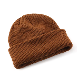 2026 New Fashionable <b>Beanies</b> Wholesale Custom Made Durable Lightweight Warm Comfortable Common Fabric Bulk for Winter Jacquard - Product Image 2