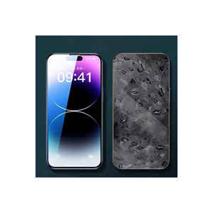 Protection d'écran en céramique Netzy Davin Series SAFA pour iPhone 15 Pro Max, couverture intégrale, anti-éclats et anti-espionnage, compatible 12 Pro - Product Image 4