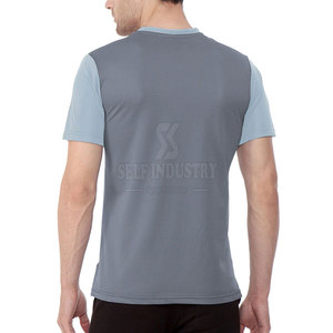 Diseño único Hombres Verano Camiseta Diseño Bajo MOQ Pakistán Hecho Tela cómoda Camiseta para hombres - Product Image 3