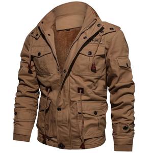 Chaqueta Casual Gruesa de Forro Polar con Capucha y Cuello Alto para Hombre, con Bolsillos con Cremallera, Manga Larga, Color Sólido, Moda Invierno 2024 - Product Image 4
