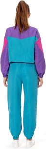 Retro 80s Outfit <b>for</b> Women - Windbreaker Tracksuit, 2-Piece Jacket and Pants, <b>Hip</b> Hop Sportswear, Vintage Casual Style <b>for</b> Women - Product Image 3