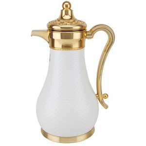 Bouilloire finition brillante laiton métal théière Dallah maison hôtel Restaurant restauration service Pots fournisseur de l'Inde - Product Image 6