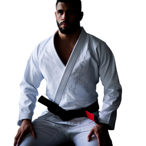 Kimono de Jiu-Jitsu brésilien léger 450 g/m², tissage perlé blanc, veste avec pantalon Ripstop pour l'entraînement et la compétition - Product Image 5