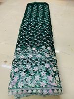 Tissu en filet à sequins arc-en-ciel de qualité standard pour la confection de robes de soirée, provenant d'un fournisseur indien au prix d'exportation