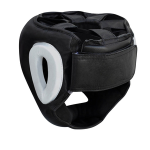 Casque de boxe de haute qualité MMA Kickboxing Head Guard Arts martiaux en cuir - Product Image 2