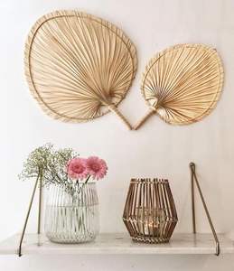 Decoración hecha a mano de hoja de palma, estilo bohemio, respetuoso con el medio ambiente, para el hogar, venta al por mayor - Product Image 4