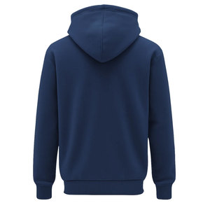 Men's Red Hooded Sweatshirt Regular Fit Casual Pullover With Front Pocket Autumn Wear French Terry Knitted <b>Hoodie</b> - Product Image 6