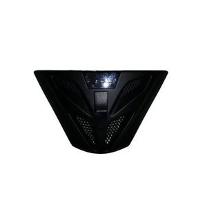 LS2 freccia mento ventilazione nero opaco