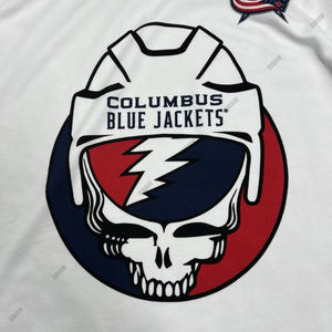 Camisetas de Hockey sobre Hielo de Poliéster de Primera Calidad Hechas en Fábrica Sibrin con Nombre y Número de Equipo Personalizados, Tallas para Adultos, Equipo de EE. UU. - Product Image 5