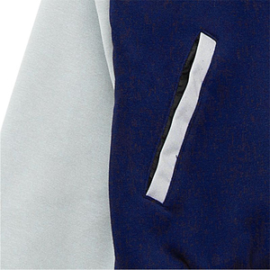 Blouson aviateur en cuir Varsity pour homme avec col montant pour l'hiver-Style Letterman baseball - Product Image 4