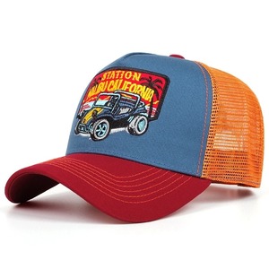 Gorra de béisbol bordada Sombrero de Sol de malla transpirable y cómodo para primavera y verano - Product Image 4