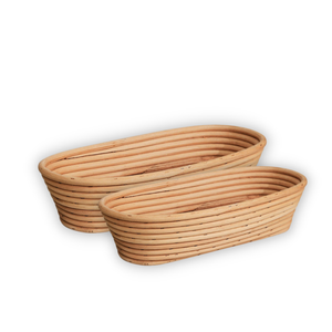 Venta caliente hecho a mano forma ovalada Baguette ratán para Banneton artesano pan hacer prueba cesta para almacenamiento - Product Image 4