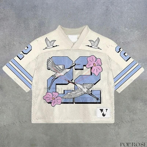 Maillot de football américain personnalisable en gros, manches courtes, respirant, séchage rapide, 100 % polyester, faible MOQ, logo personnalisé - Product Image 5