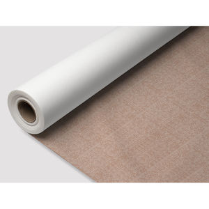 Rotolo di Tovaglia Bianca 1x25m con Stampa Terracotta Capri Bambulux Eco B2B - Product Image 1