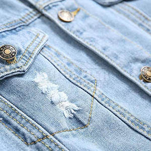 Meilleures ventes, veste légère en jean pour hommes, dernier style, prix de gros, veste en jean pour hommes de dernier style, veste en jean pour hommes personnalisée - Product Image 4