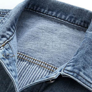 Veste en jean en coton tricoté d'hiver, design moderne, forme confortable, légère, écologique, avec tissu de qualité supérieure, confort équilibré - Product Image 3