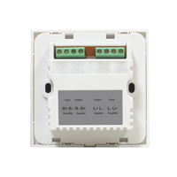 Contrôle du volume stéréo 30W avec 5 étapes pour amplificateur mural Smart Home Audio System