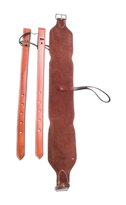 Accesorio de ropa ecuestre personalizable de piel Premium Western Horse Cinch Flank Back Girth para equitación occidental - Product Image 4
