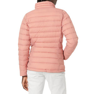 Vente en gros Veste matelassée légère pour femmes col montant respirant et coupe-vent pour l'hiver Design de logo personnalisé à bas prix - Product Image 2