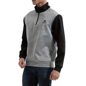 เสื้อสเวตเตอร์มีซิปคอตตอนผสมดีไซน์2025ระบายอากาศได้ดีเสื้อสเวตเตอร์เนื้อนุ่มและสไตล์ไม่เหมือนใคร - Product Image 4