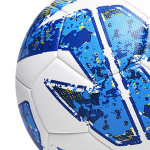 Ballon de football de bonne qualité de la meilleure conception Matériau en cuir Offre Spéciale Service OEM élevé Meilleur ballon de football tendance Prix économique - Product Image 5