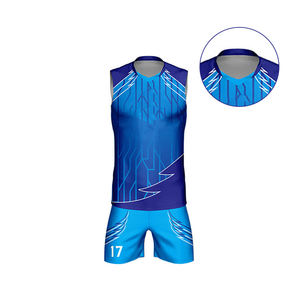 2025 uniformes de voleibol de alta calidad Unisex sin manga sublimación logotipo personalizado nuevos diseños para adultos conjunto técnicas impresas - Product Image 4