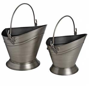 Antique Finishing <b>Coal</b> Bucket Metal <b>Coal</b> Bucket For Home Garden Use Decorative <b>Coal</b> Bucket For Sustainable Quality Luxury Style - Product Image 6